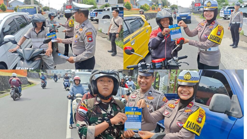 Kegiatan Sat Lantas Polresta Tanjungpinang Sosialisasi Operasi Zebra Seligi Tahun 2025 pada Rabu, (19/112025)