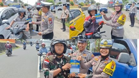 Kegiatan Sat Lantas Polresta Tanjungpinang Sosialisasi Operasi Zebra Seligi Tahun 2025 pada Rabu, (19/112025)