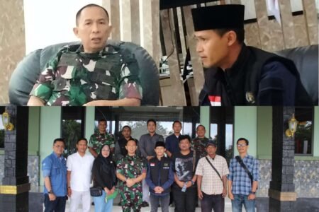 Pertemuan Komandan Kodim (Dandim) 0315 Tanjungpinang, Kolonel Inf Abdul Hamid Bersama Ketua PWI Tanjungpinang Suhardi dan sejumlah pengurusnya, di Makodim 0315 Tanjungpinang, Provinsi Kepulauan Riau, Rabu (24/12/2025).