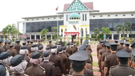 Kejati Kepri mempublikasikan capaian kinerja penanganan perkara tindak pidana korupsi, Senin (08/12/2025).