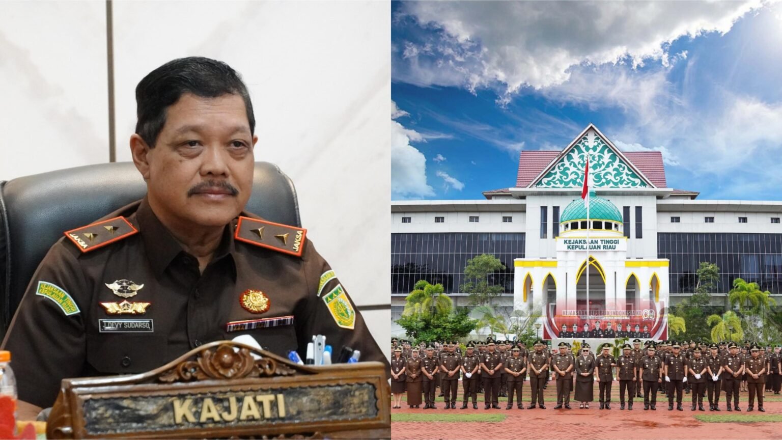 Tahun 2025, Kejati Kepri Menyidik 42 Perkara Tipikor dan Tangani 1.482 Perkara Pidum. Capaian kinerja periode Kejaksaan Tinggi Kepulauan Riau (Kejati Kepri) di bawah kepemimpinan J. Devy Sudarso telah melaksanakan tugas kinerja yang signifikan selama kurun waktu Januari s/d Desember 2025