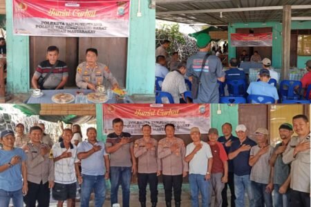 Polresta Tanjungpinang melalui Polsek Tanjungpinang Barat kembali menggelar program Jumat Curhat sebagai wadah komunikasi langsung antara kepolisian dan masyarakat, berlangsung di Kedai Kopi Kodel, Jalan Sunariyo, Jum'at (23/01/2026)