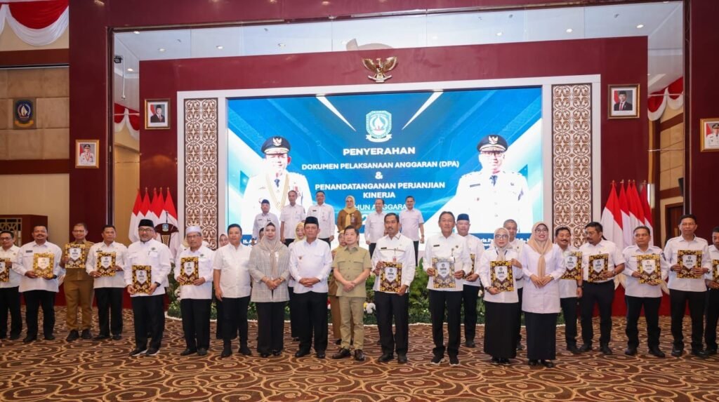 Dokumen DPA Kepri tahun 2026 diserahkan kepada 34 OPD dengan total pagu anggaran senilai Rp3,54 triliun