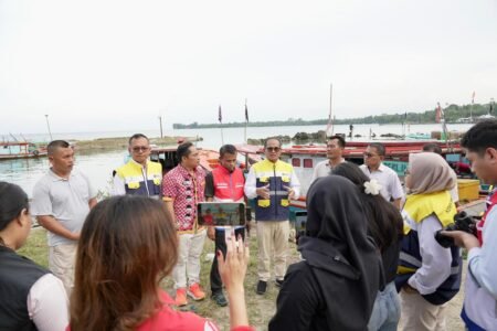 Kegiatan BPH Migas saat melakukan kegiatan Optimalisasi Penyaluran BBM Untuk Nelayan di Nias Utara, Kamis (15/01/2026).
