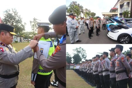Wakapolda Kepri Pimpin Apel Gelar Pasukan Operasi Keselamatan Seligi 2026