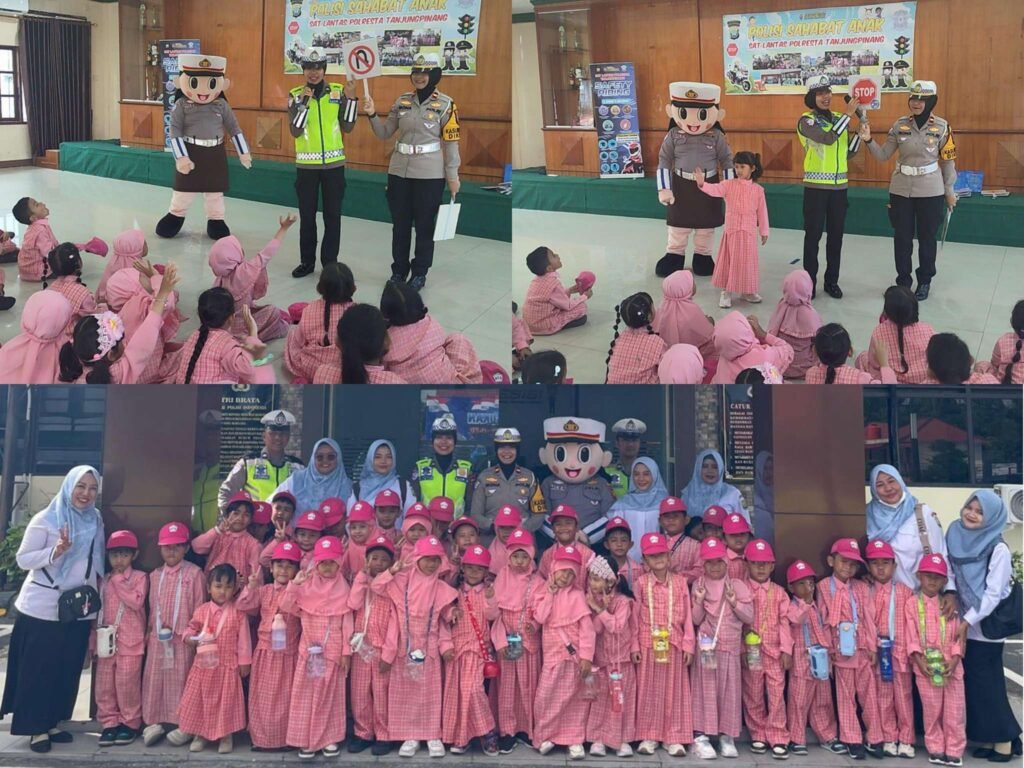 Satlantas Polresta Tanjungpinang Perkenalkan Program Polisi Sahabat Anak
