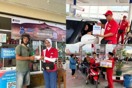 Dalam rangka menyambut Bulan Suci Ramadhan 1447 H, Pertamina Patra Niaga Regional Sumatera Bagian Utara (Sumbagut) memperkuat kualitas pelayanan konsumen di seluruh SPBU wilayah operasional yang meliputi Provinsi Aceh, Sumatera Utara, Sumatera Barat, Riau dan Kepulauan Riau, Senin (23/02/2026)