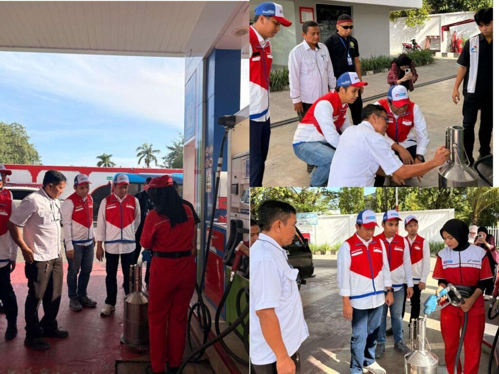 Pertamina Patra Niaga Regional Sumbagut Lakukan Pengawasan Takaran BBM dan LPG Saat Ramadan dan Jelang Idul Fitri 1447 H