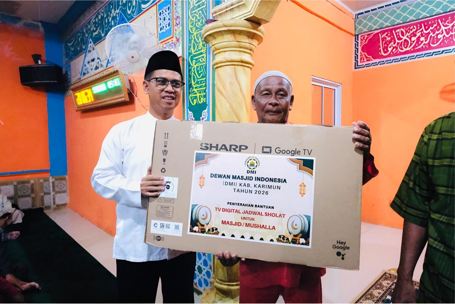 Safari Ramadhan ke-5, Bupati Karimun Kunjungi Masjid Baitul Hikmah di Meral
