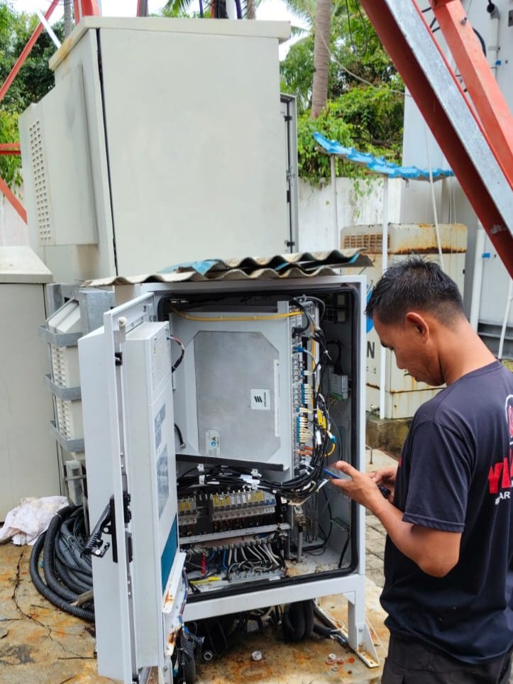 Camat Pulau Laut Minta Jaringan Telkomsel Segera Dihidupkan.