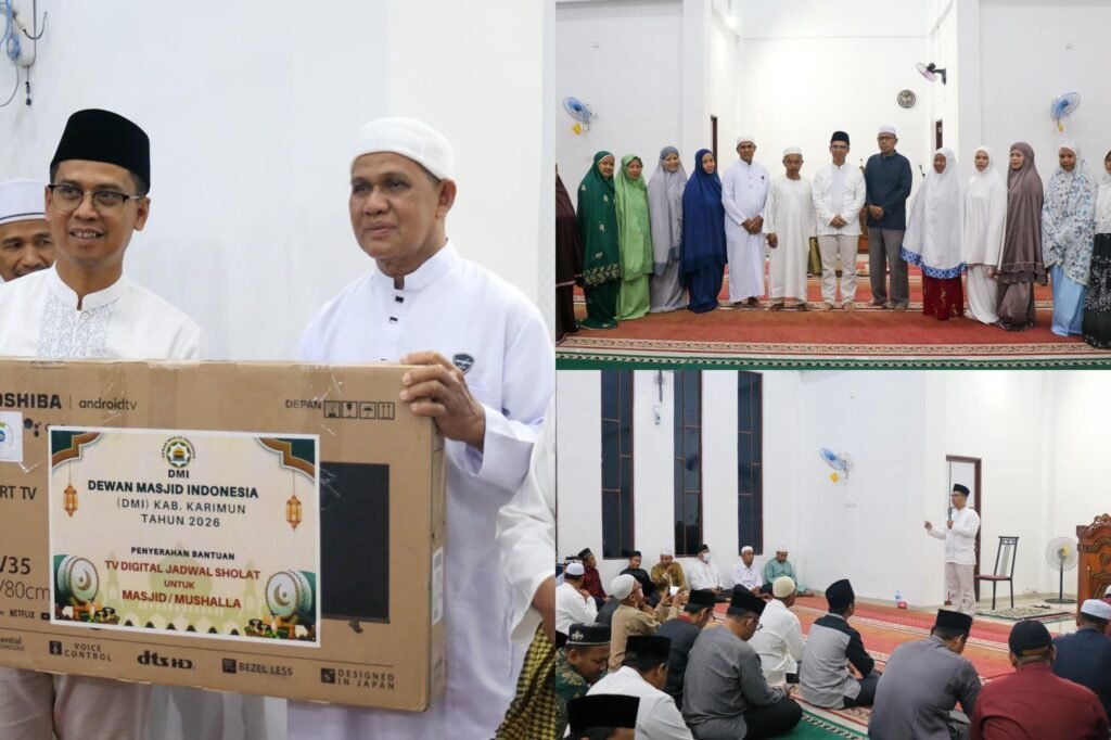 Safari ke 8, Bupati Karimun Kunjungi Masjid Baitul Hikmah