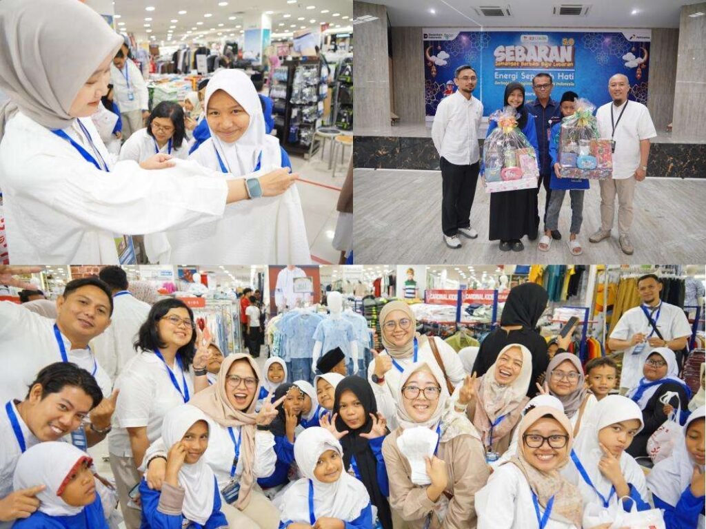 Pertamina Patra Niaga Regional Sumbagut Berbagi Semangat Lebaran Melalui Program SEBARAN 5.0