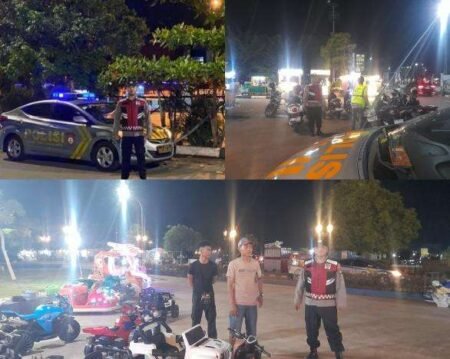 Polsek Tanjungpinang Kota Terus Tingkatkan Patroli Malam Cegah Gangguan Kamtibmas, Jelang Lebaran Idul Fitri 1447 H