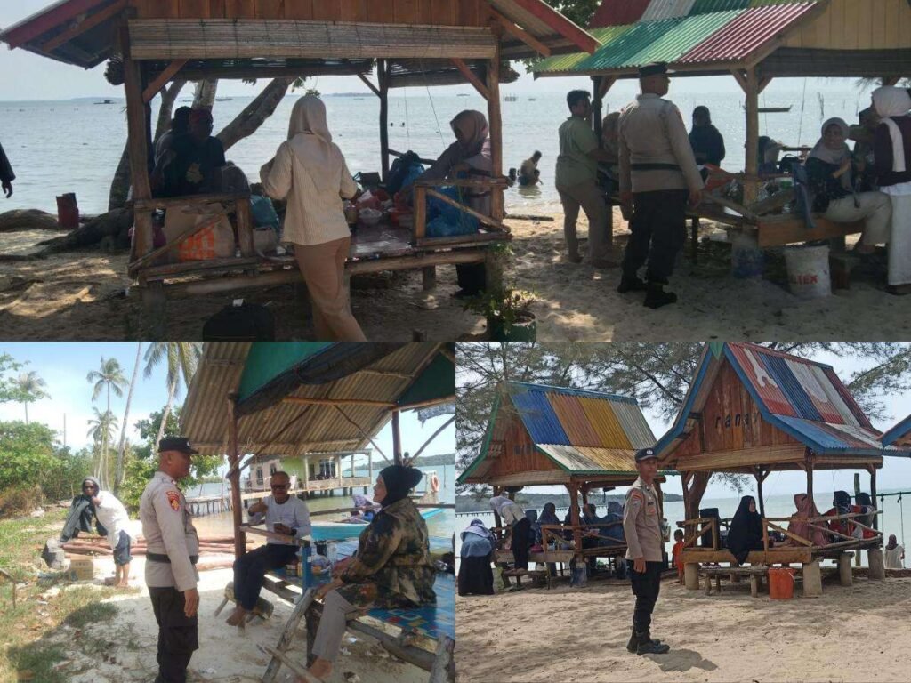 Pantai Tanjung Siambang Dompak Jadi Destinasi Wisata Libur Idul Fitri 1447 H di Tanjungpinang, Kapolsek Bukit Bestari Himbau Masyarakat Jaga Keselamatan