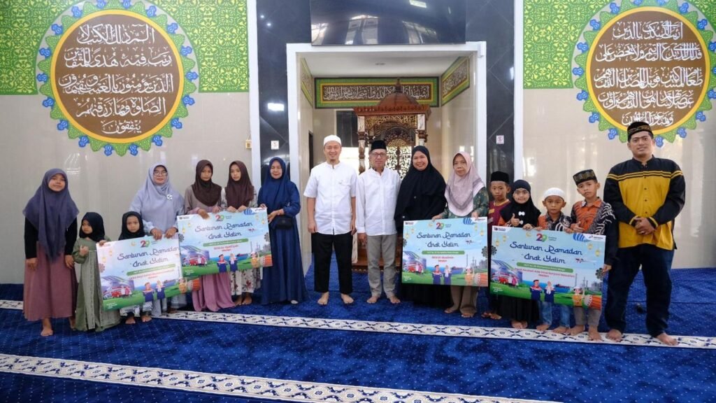 Sempena Peringati Nuzulul Qur’an dan HUT ke-29, Pertamina Patra Niaga Sumbagut Santuni Anak Yatim