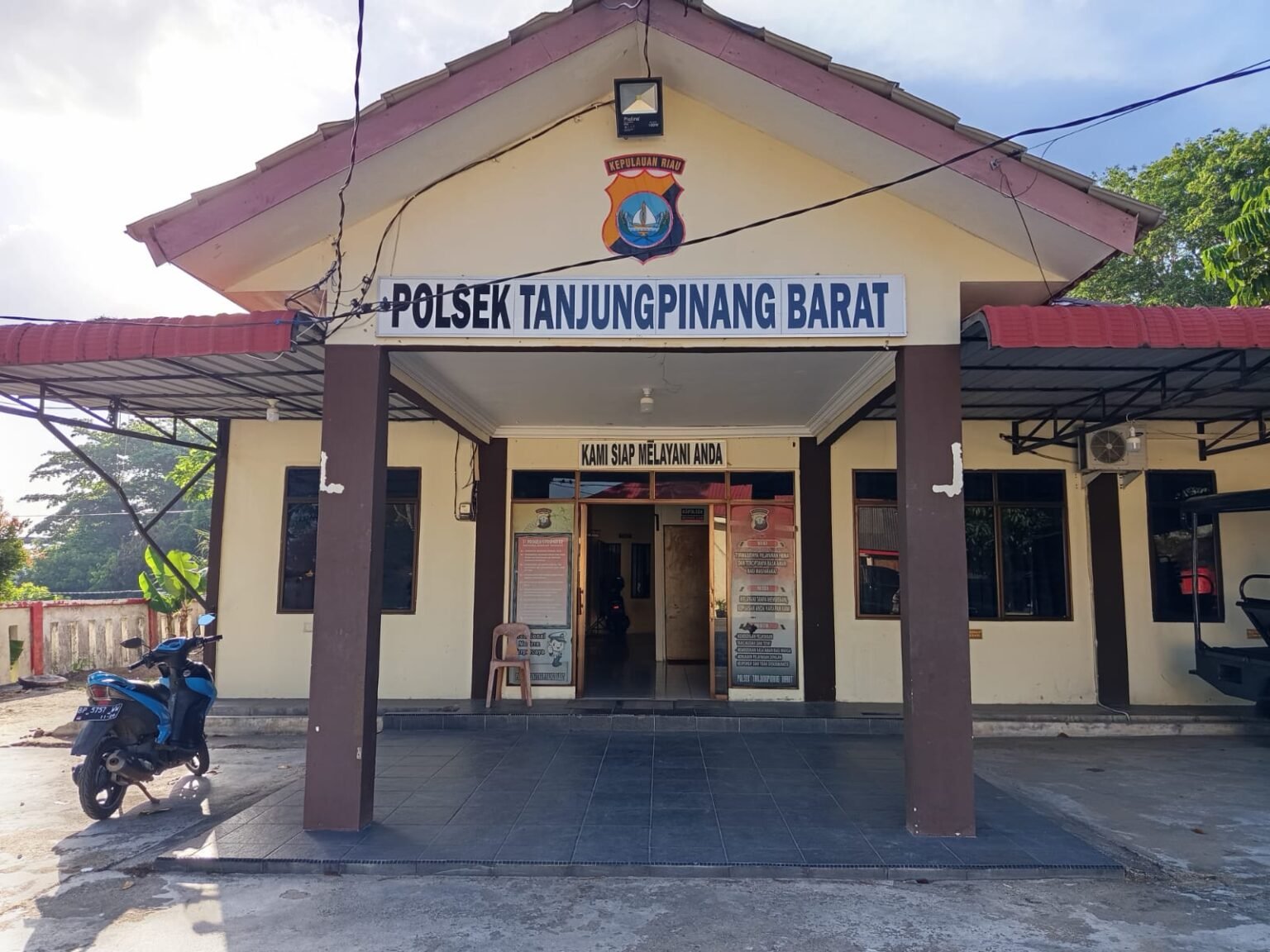 Polsek Tanjungpinang Barat Sediakan Layanan Penitipan Kendaraan bagi Pemudik Lebaran 2026