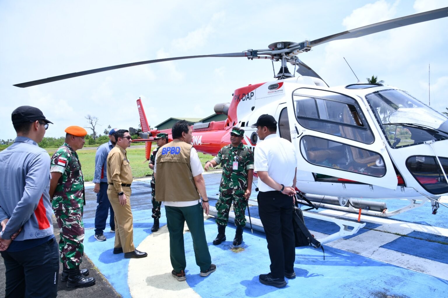 Lanud RSA Natuna Gelar Operasi Udara Hadapi Ancaman Karhutla.