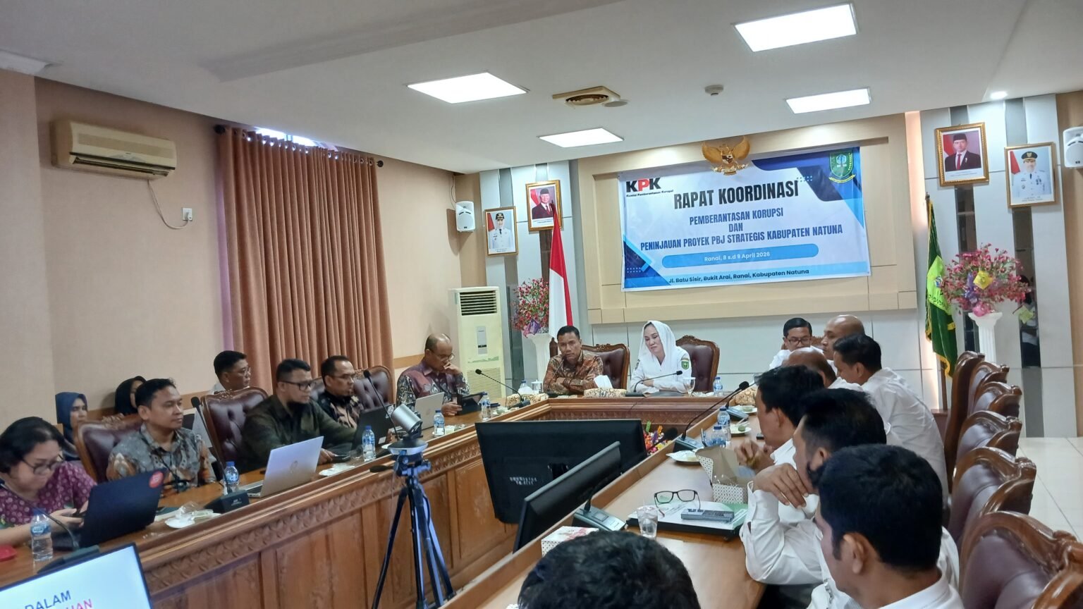 Kunjungan KPK ke Natuna untuk Mewujudkan Natuna Sebagai Gerbang Utara Nusantara yang Maju dan Sejahtera