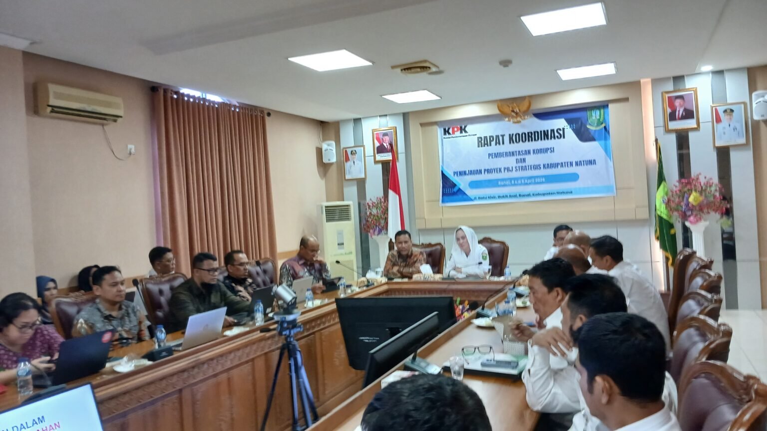 KPK Gelar Rakor Pemberantasan Korupsi di Natuna. Alasannya Mantap.