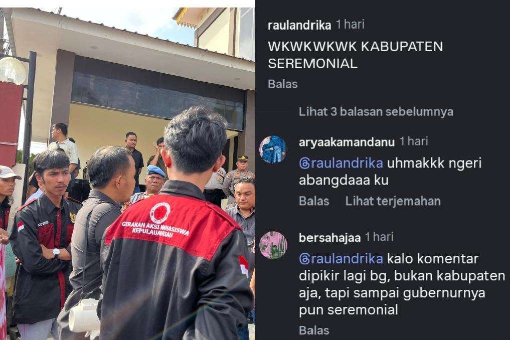 Mahasiswa Kecam Pernyataan Oknum Satpol PP Lingga, Beredar di Medsos Mahasiswa Kecam Pernyataan Oknum Satpol PP Lingga, Beredar di Medsos