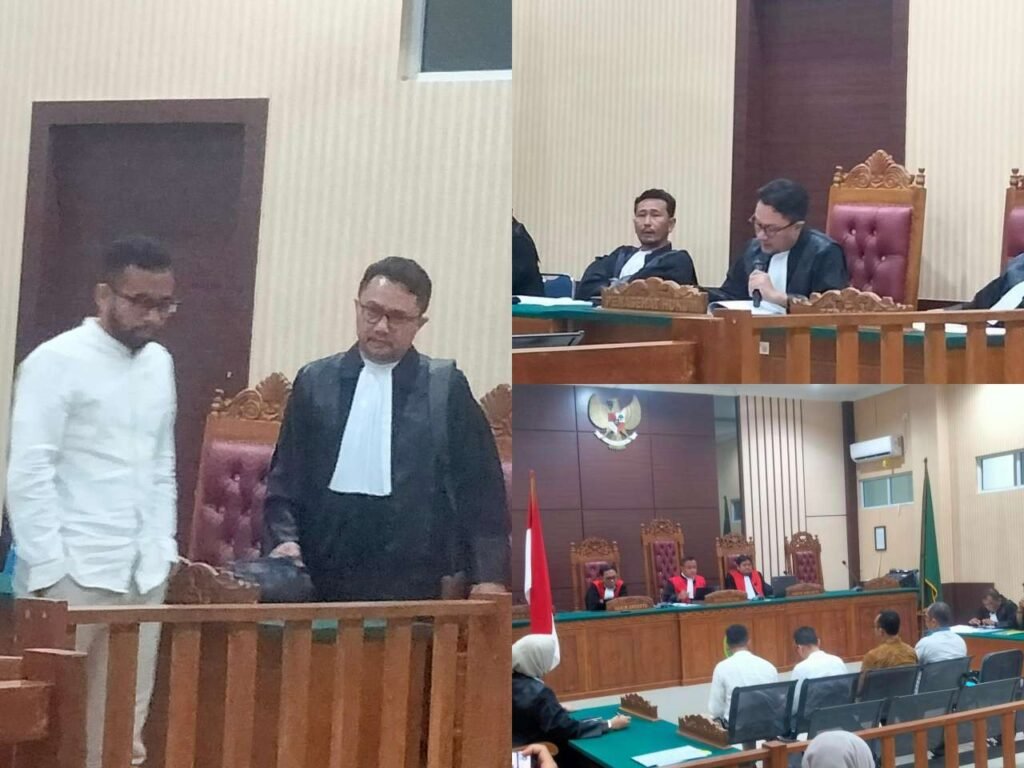 Merasa Jadi Tumbal, Rival Pratama dan 3 Terdakwa Lainnya Menangis Minta Dibebaskan atas Tuntutan JPU dalam Perkara Dugaan Korupsi PNBP di UPP Tanjung Uban