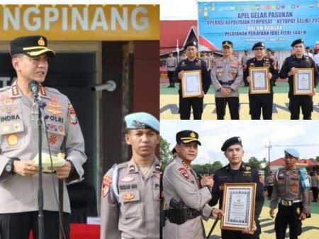 Kapolresta Tanjungpinang Beri Penghargaan ke Bea dan Cukai, Kolaborasi Ungkap Kasus Narkotika 2,7 Kg