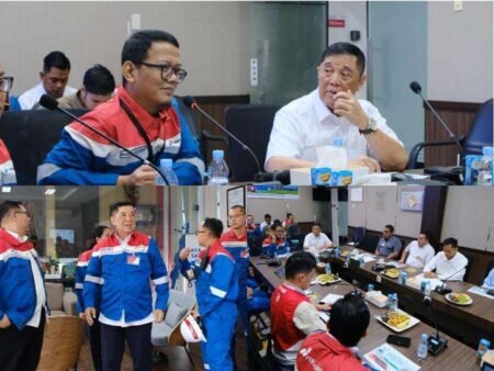 Perkuat Keandalan Distribusi Energi, Komisaris Utama Pertamina Patra Niaga Tinjau FT Sei Siak