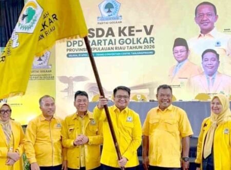Penetapan Ade Angga, Politisi Muda Nakhodai DPD I Golkar Kepri Periode 2025-2030