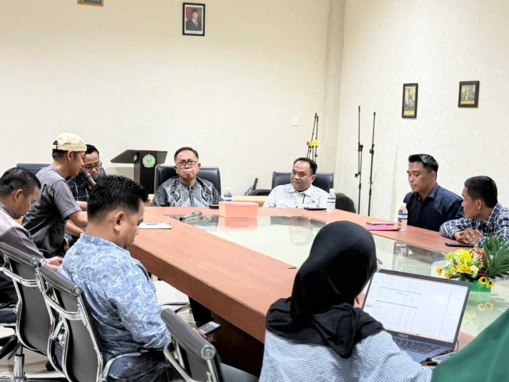 STAIN SAR Kepri gelar Entry Meeting bersama tim BPK RI terkait proyek pembangunan Gedung Kuliah Terpadu.