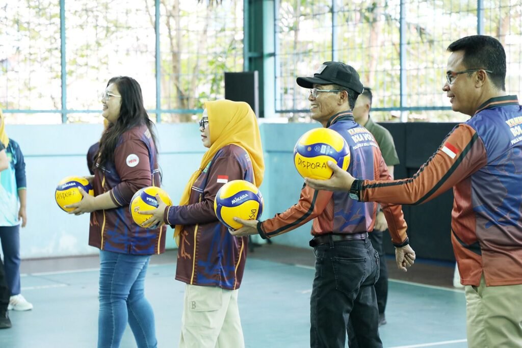 67 Tim Berlaga di Kejuaraan Voli Piala Wali Kota Batam