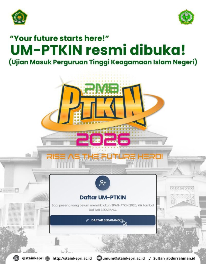 UM-PTKIN 2026 Resmi Dibuka, Yuk Gas Daftar Sekarang