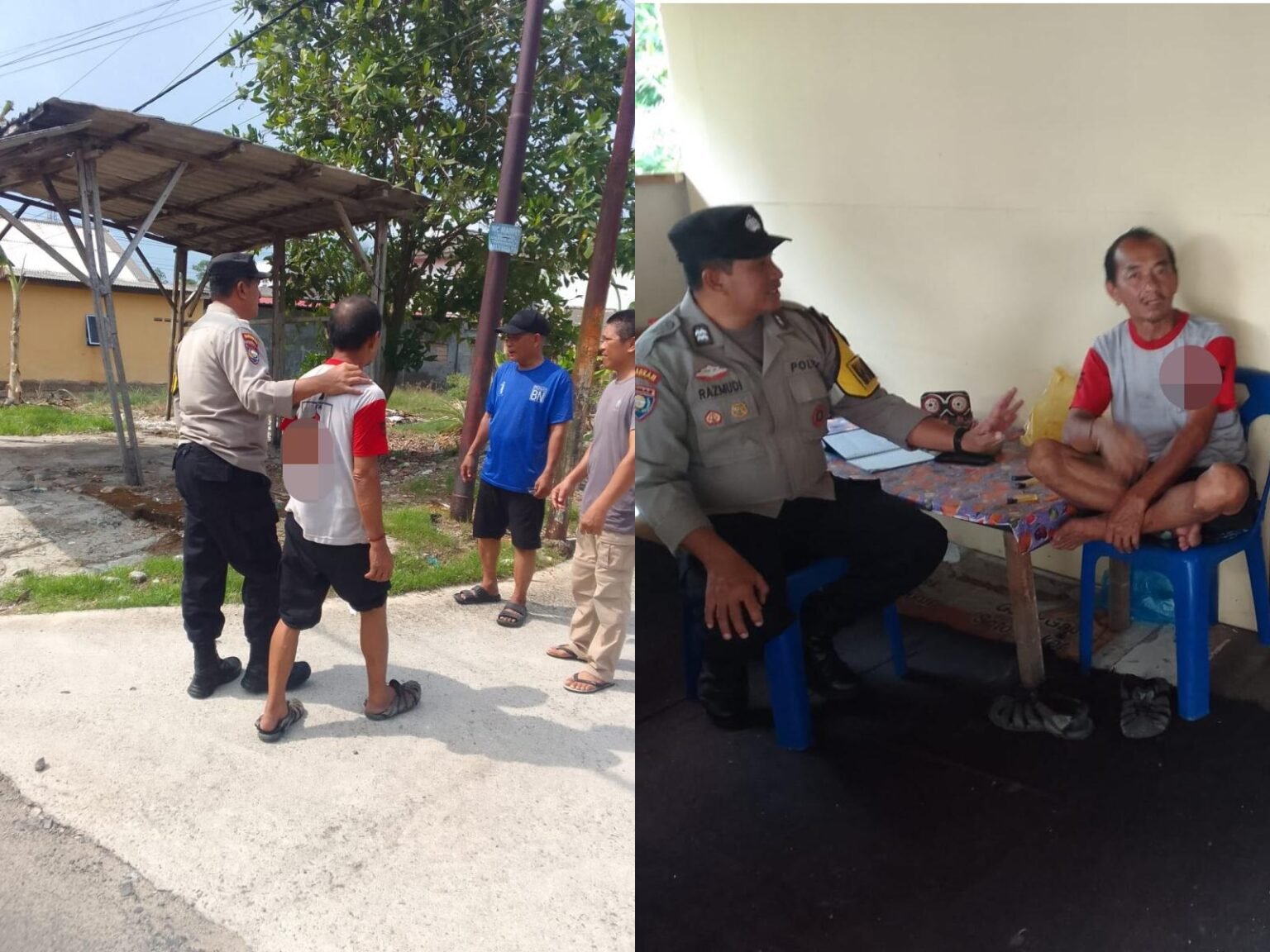 Reaksi Cepat Bhabinkamtibmas Tanjung Unggat Amankan Pria Diduga ODGJ Resahkan Warga Reaksi Cepat Bhabinkamtibmas Tanjung Unggat Amankan Pria Diduga ODGJ Resahkan Warga