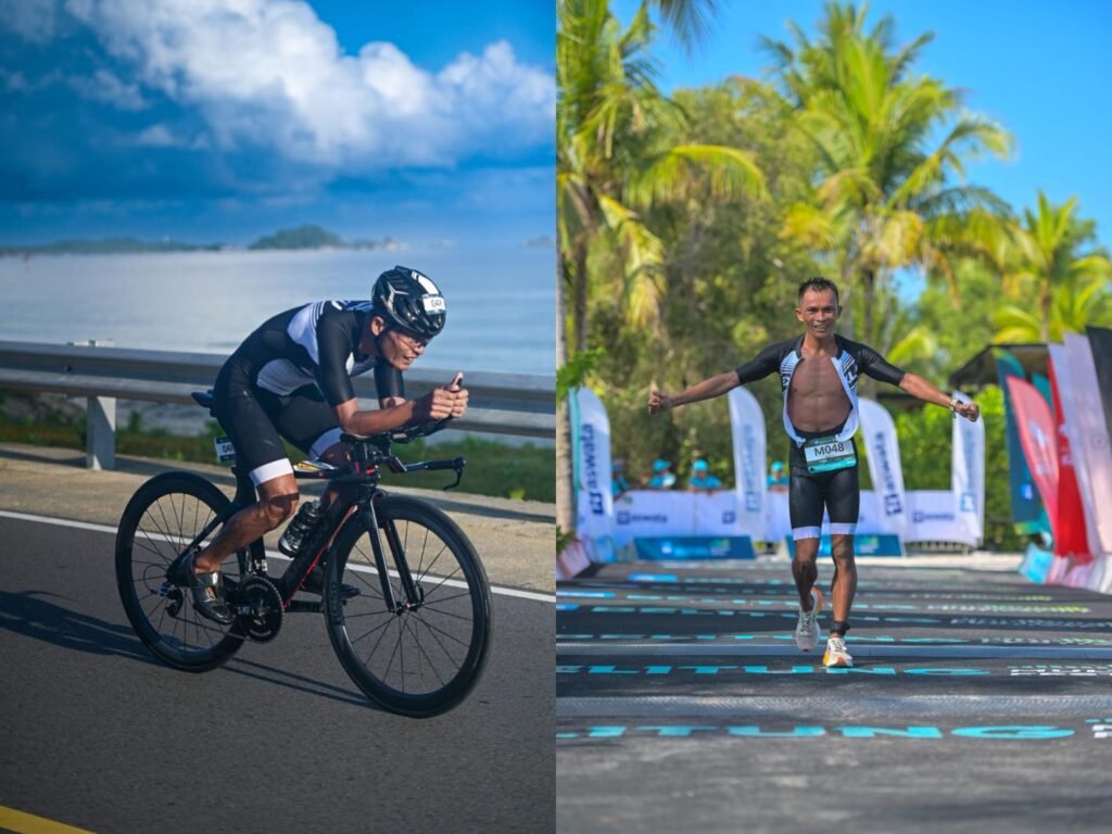 Prajurit Satkopaska Koarmada I Ukir Prestasi Gemilang di Ajang BCA Internasional Belitung Triatlon 2026