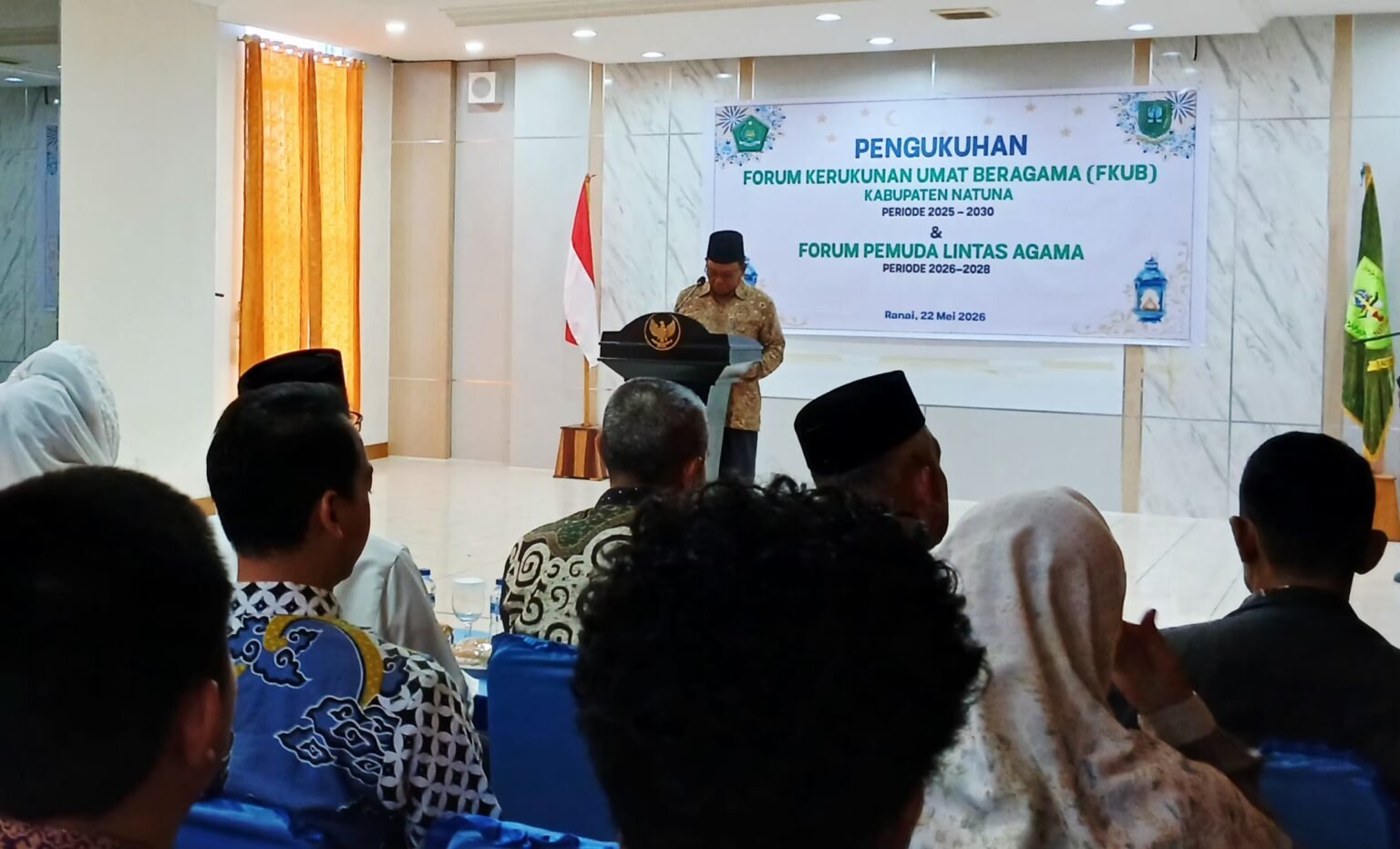 Dukungan Pemerintah Dianulir Akibat DBH Migas Dikurangi dan Kebijakan Efisiensi, FKUB Natuna Sekedar Bangun Literasi