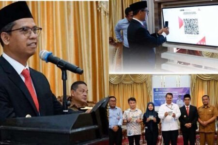 Transformasi Digital di Bumi Berazam: Bupati Iskandarsyah Luncurkan E-Retribusi Kebersihan Karimun