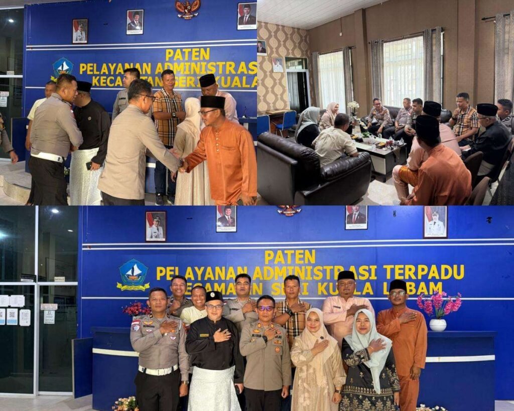 Pererat Silaturahmi, Kapolsek Bintan Utara Berkunjung ke Kantor Camat Seri Kuala Lobam