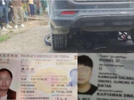 Sempat Jadi Sorotan, Polisi Tetap Bakal Hentikan Kasus WNA Tiongkok Tabrak Pemotor di KM 12 Tanjungpinang,