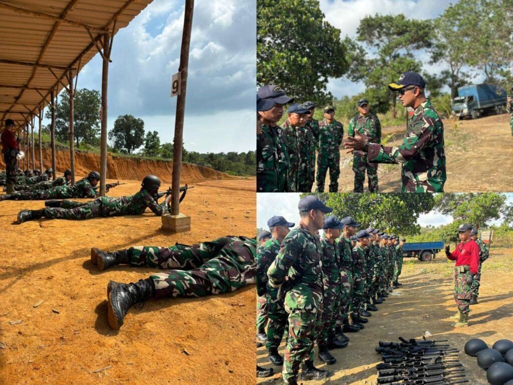 Prajurit KRI Imam Bonjol-383 Terus Asah Kemampuan Tempur Menembak