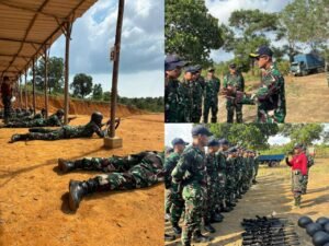 Prajurit KRI Imam Bonjol-383 Terus Asah Kemampuan Tempur Menembak