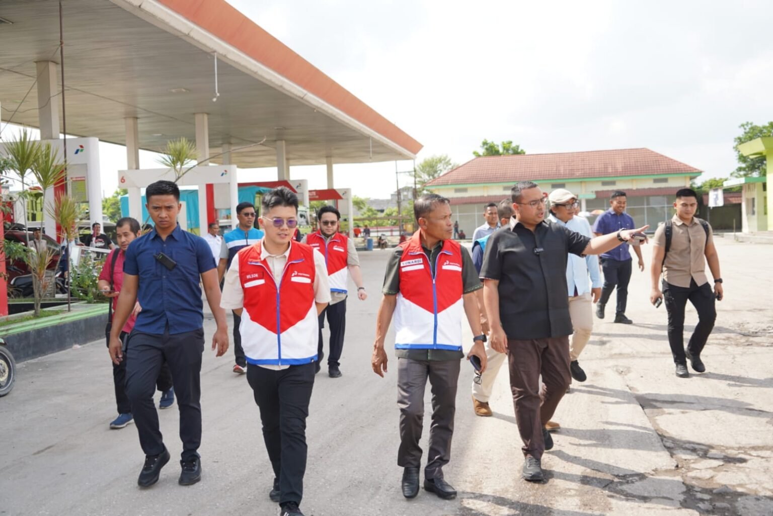 Tinjau SPBU Bersama Pemprov Riau, Pertamina Imbau Masyarakat Beli BBM Sesuai Kebutuhan