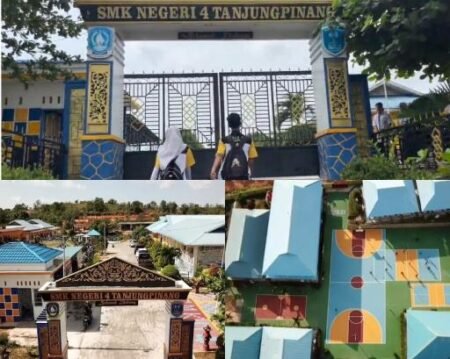 Kondisi lingkungan SMKN 4 Tanjungpinang