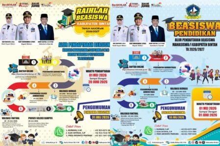Antusiasme Tinggi, Calon Pendaftar Beasiswa Bintan Diminta Teliti Baca Ketentuan