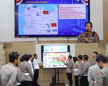 Tingkatkan Profesionalisme Personel, Polresta Tanjungpinang Gelar Lat Pra Ops Patuh Seligi 2026