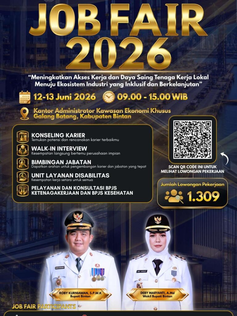 Job Fair Bintan Sediakan 1.309 Lowongan Pekerjaan
