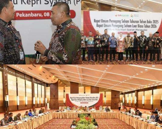 Perkuat Sinergi Perbankan Daerah, Wakil Bupati Karimun Hadiri RUPSLB Bank Riau Kepri Syariah di Pekanbaru Perkuat Sinergi Perbankan Daerah, Wakil Bupati Karimun Hadiri RUPSLB Bank Riau Kepri Syariah di Pekanbaru
