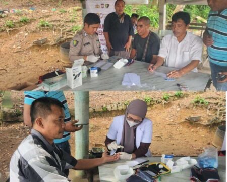 Polresta Tanjungpinang Gelar Bakti Kesehatan Gratis untuk Masyarakat dan Buruh, Sambut Hari Bhayangkara ke-80