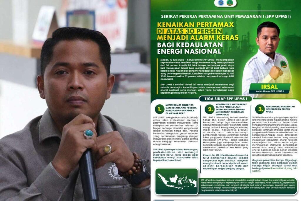Ketua Umum SPP UPMS I, Irsal,