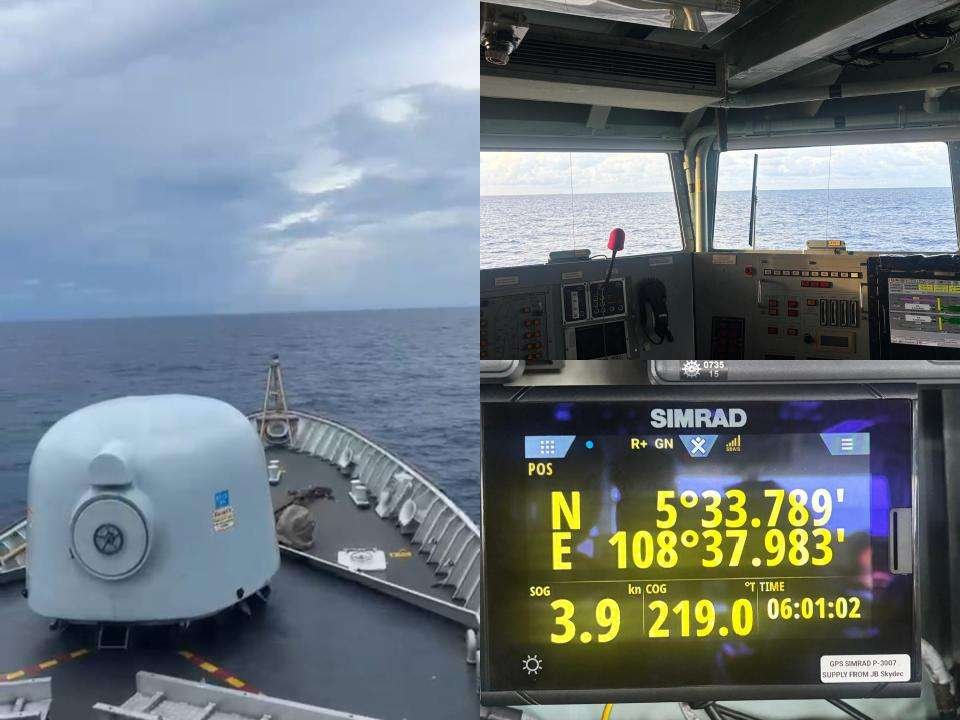 KRI Jhon Lie-358 Terus Laksanakan Kawal Sektor di Laut Natuna Utara, Bantuk Komitmen Pengamanan Negara