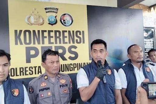 Oknum ASN PPPK Pemprov Kepri Ditangkap Satres Narkoba Polresta Tanjungpinang AKP Lajun Siado Rio Sianturi dalam konferensi pers, Rabu (17/06/2026)