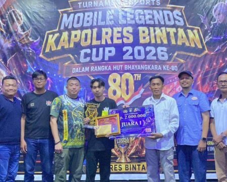 Turnamen Mobile Legends Kapolres Bintan Cup 2026, Lahirkan Juara Baru